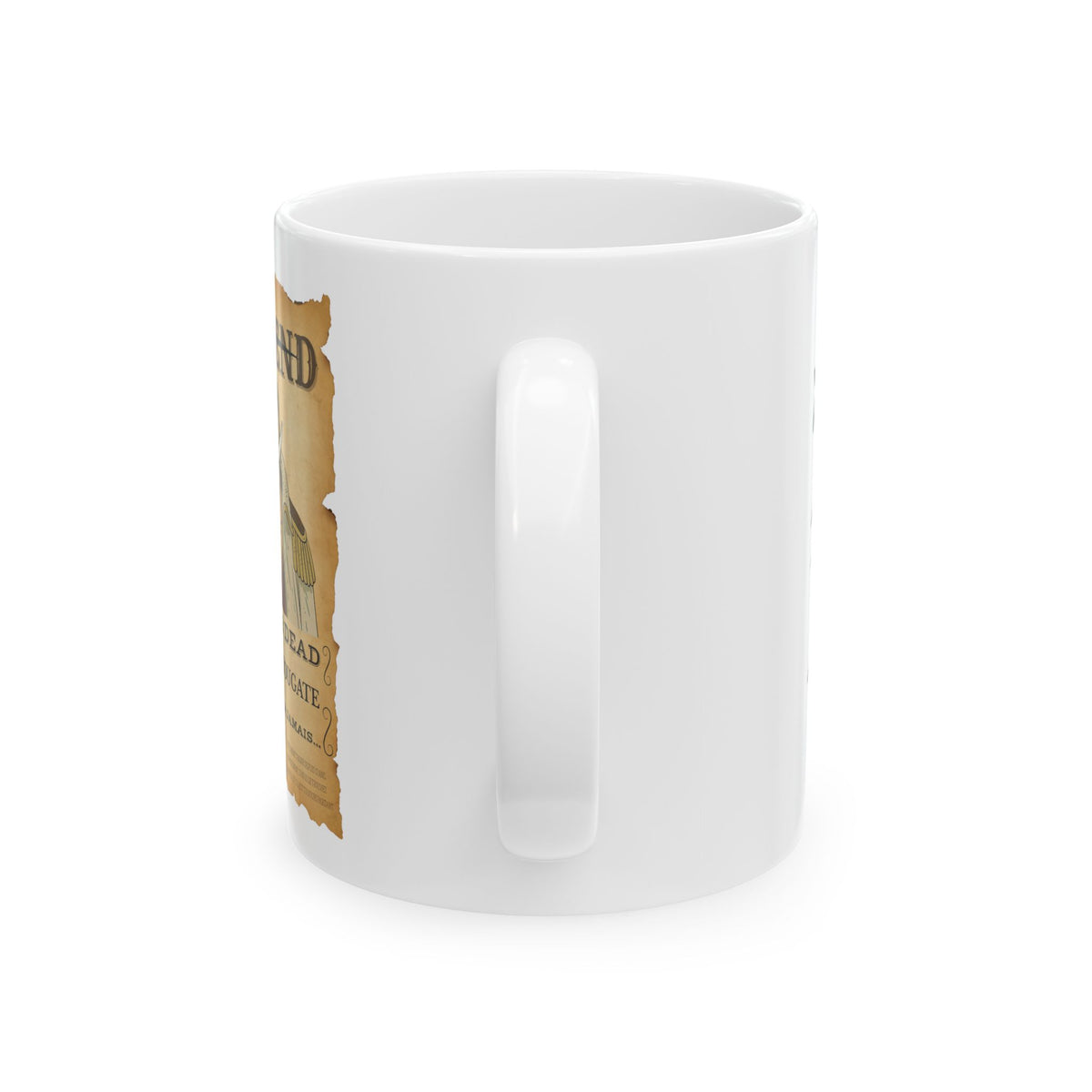 Edouard Niougate • Wanted Poster Mug — vue 3