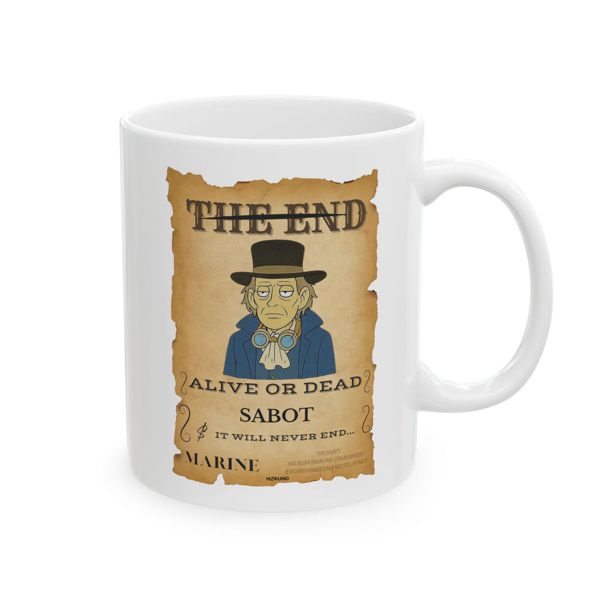 Sabot • Wanted Poster Mug — vue 5
