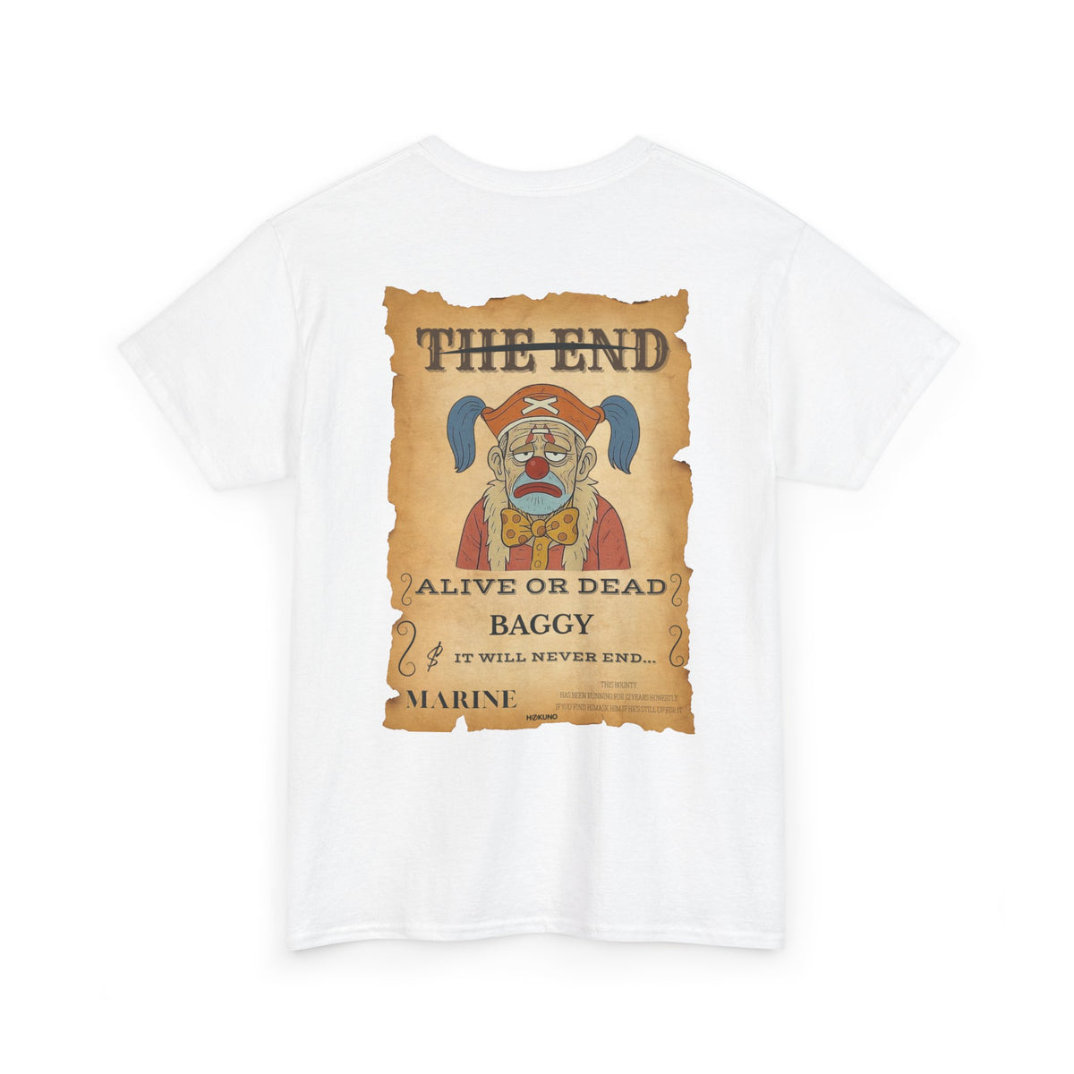 Baggy • Wanted Poster Tee — vue 2
