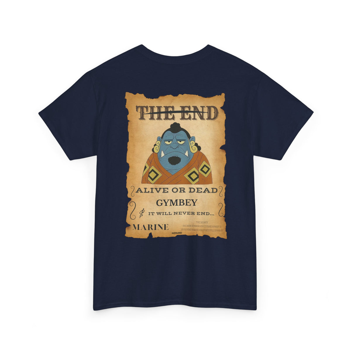 Gymbey • Wanted Poster Black Tee — vue 5