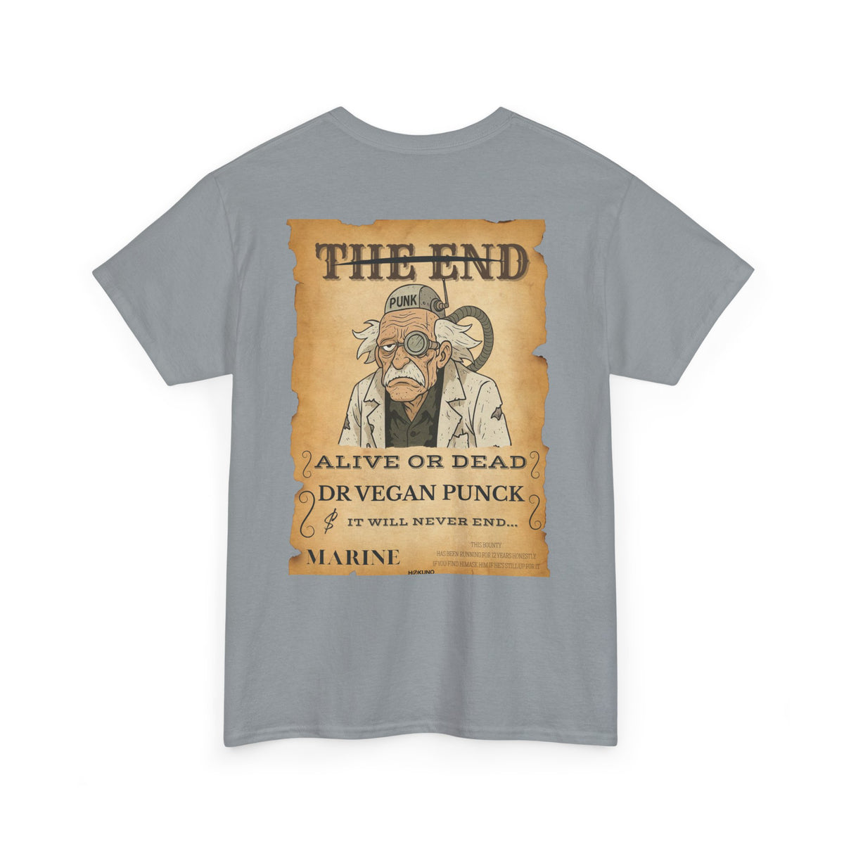 Dr Vegan Punck • Wanted Poster Tee — vue 8
