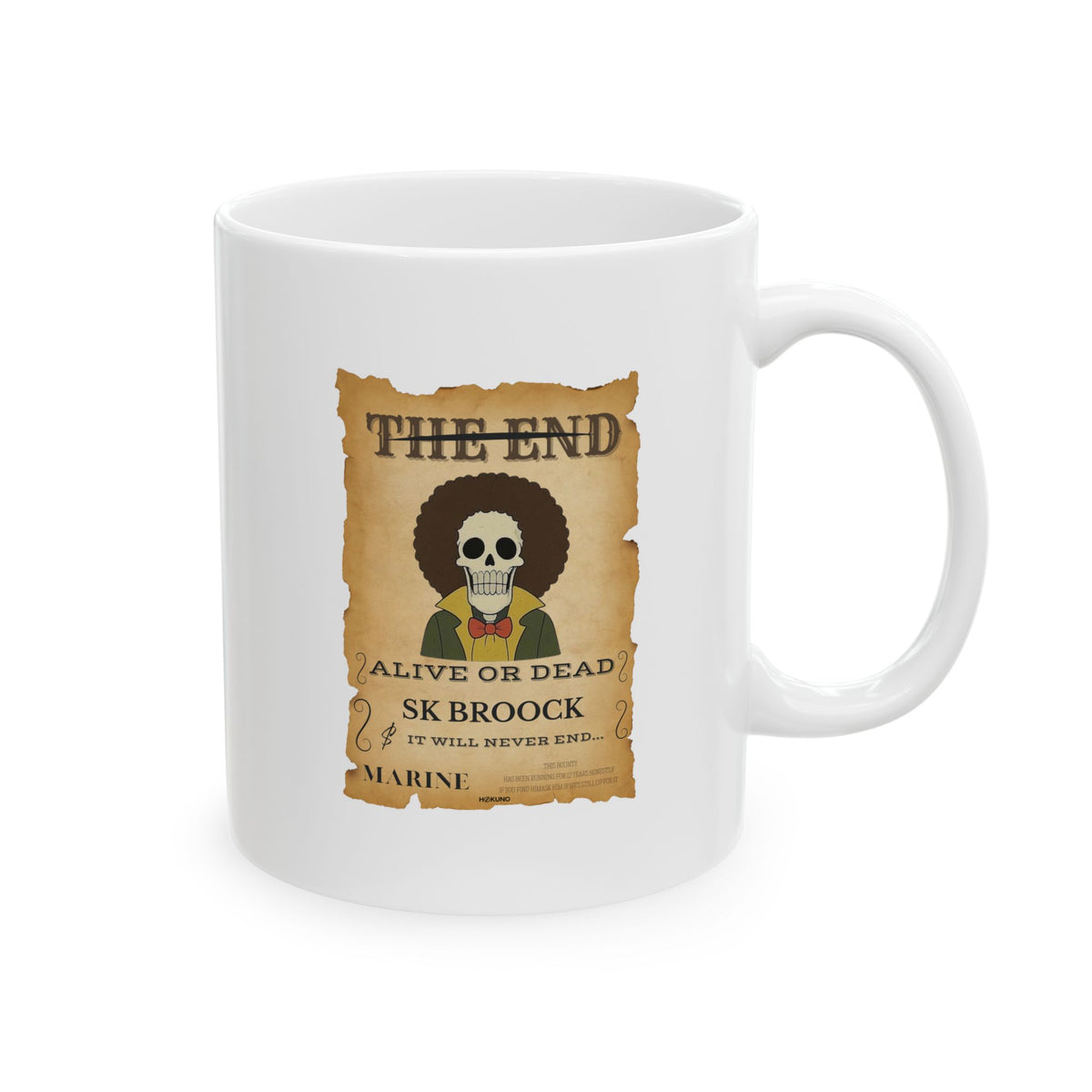 Broock • Wanted Poster Mug — vue 5