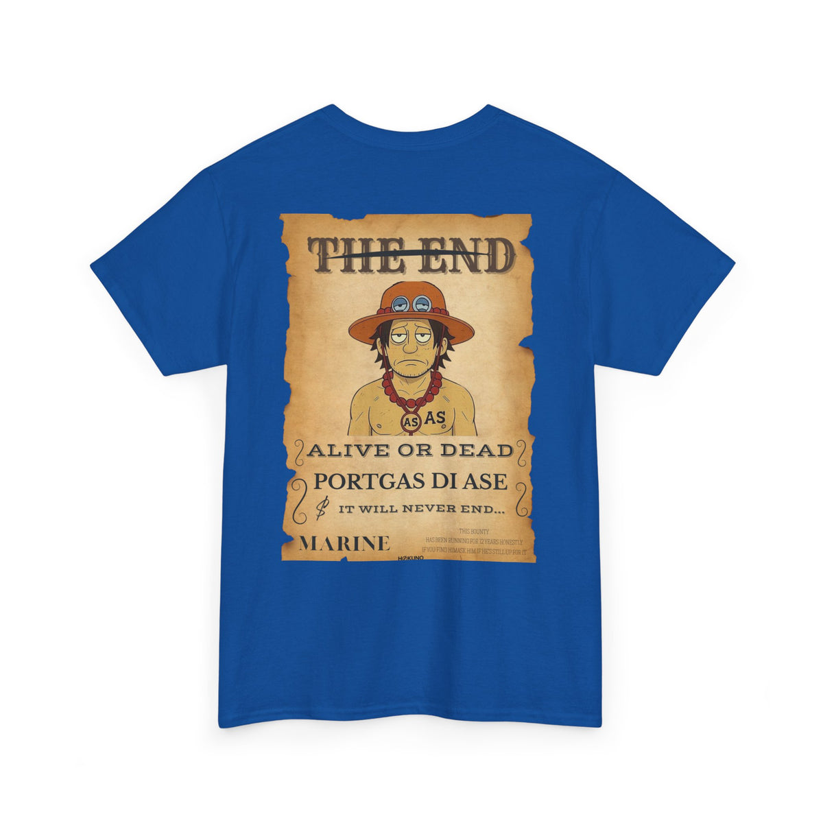 Portgas Di Ase • Wanted Poster Tee — vue 11