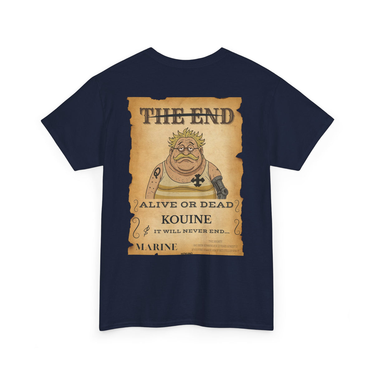 Kouine • Wanted Poster Black Tee — vue 5