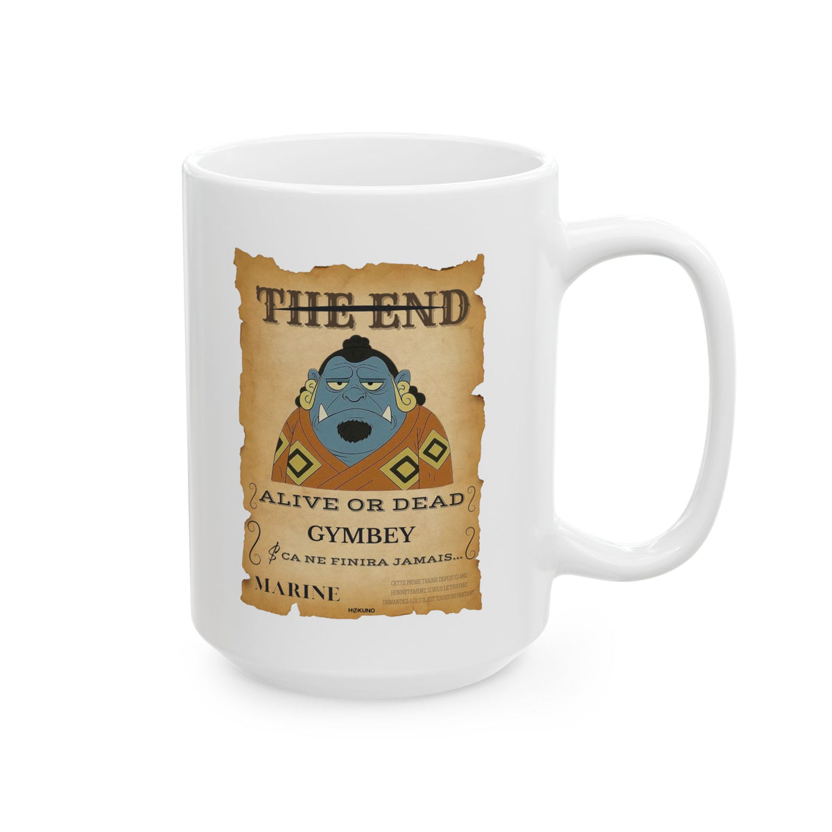 Gymbey • Wanted Poster Mug — vue 8