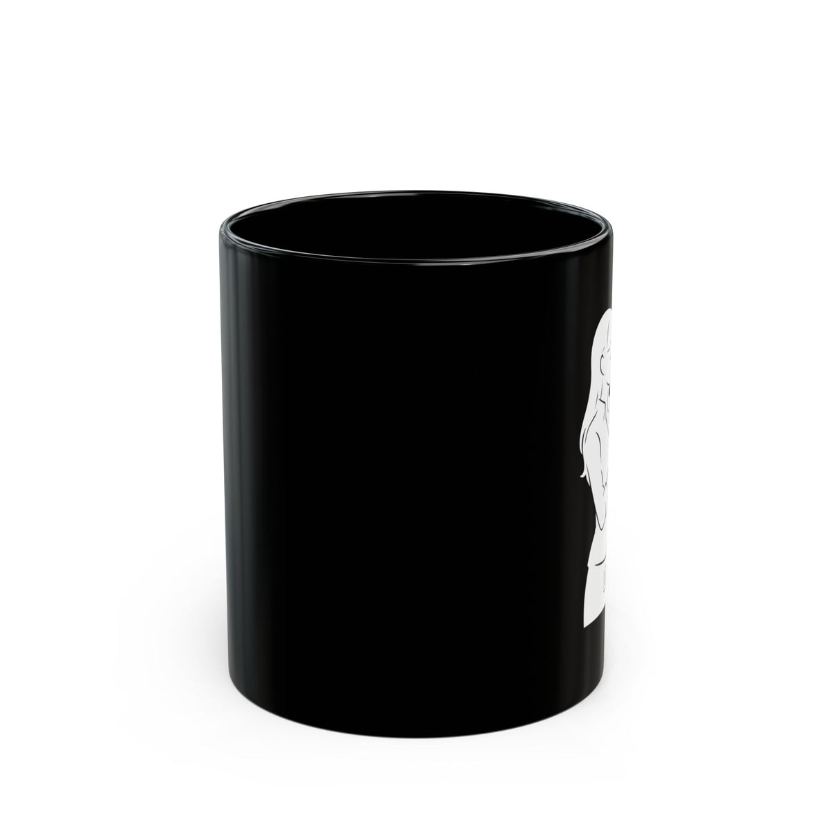 Robin • Direction Black Mug — vue 1