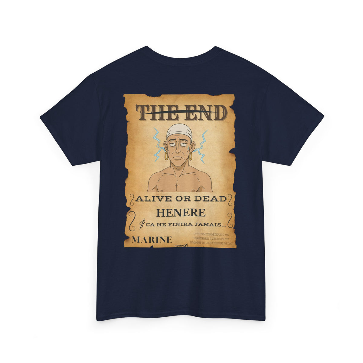 Henere • Wanted Poster Black Tee — vue 5