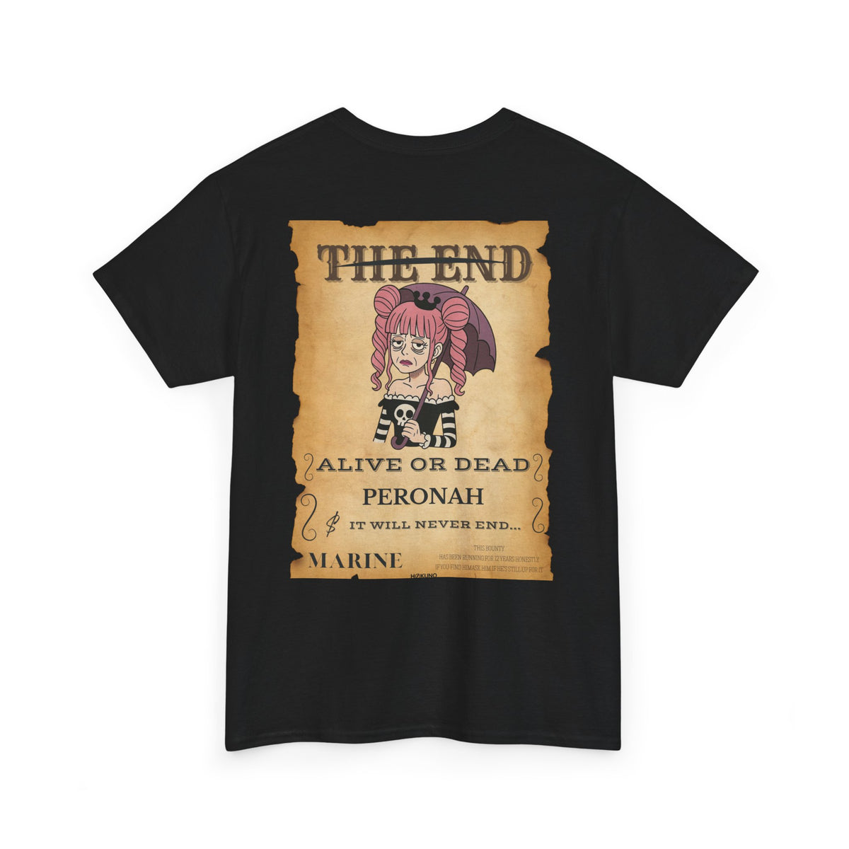 Peronah • Wanted Poster Black Tee — vue 2