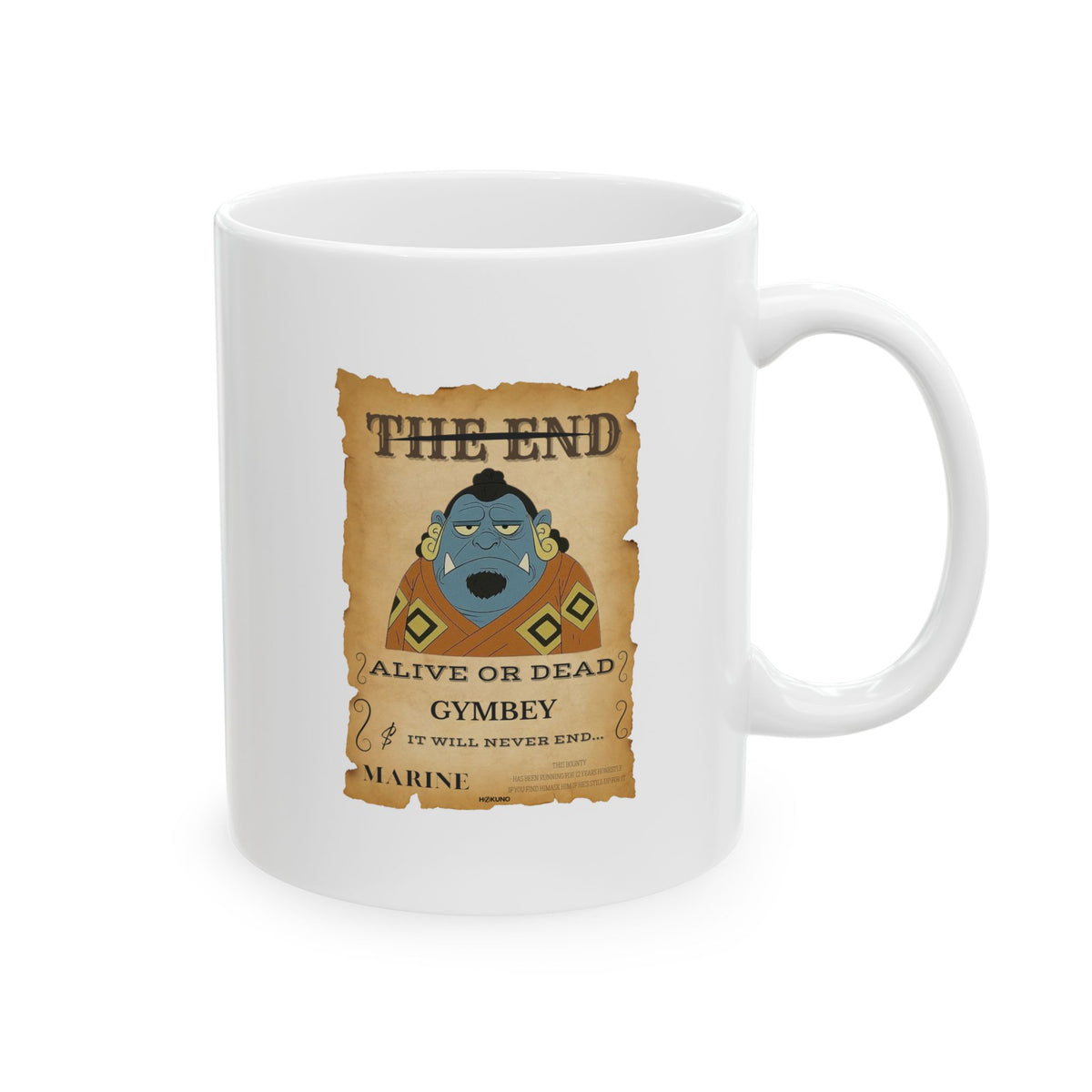 Gymbey • Wanted Poster Mug — vue 5