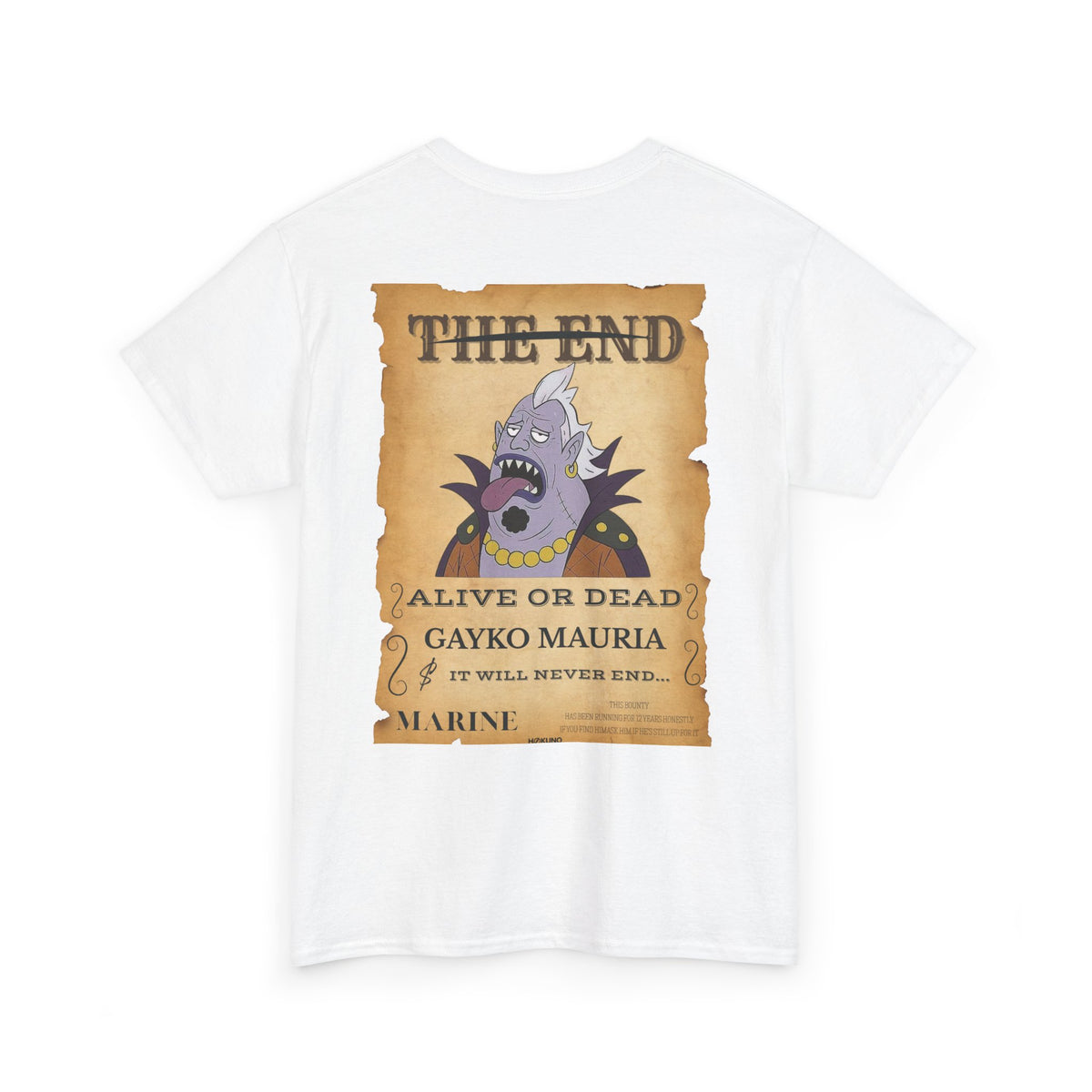 Gayko Mauria • Wanted Poster Tee — vue 2