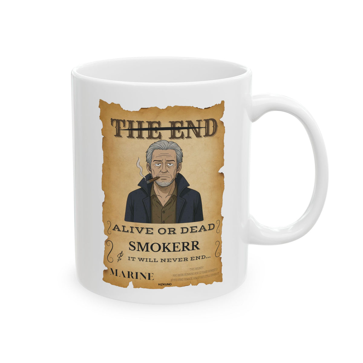 Smokerr • Wanted Poster Mug — vue 5