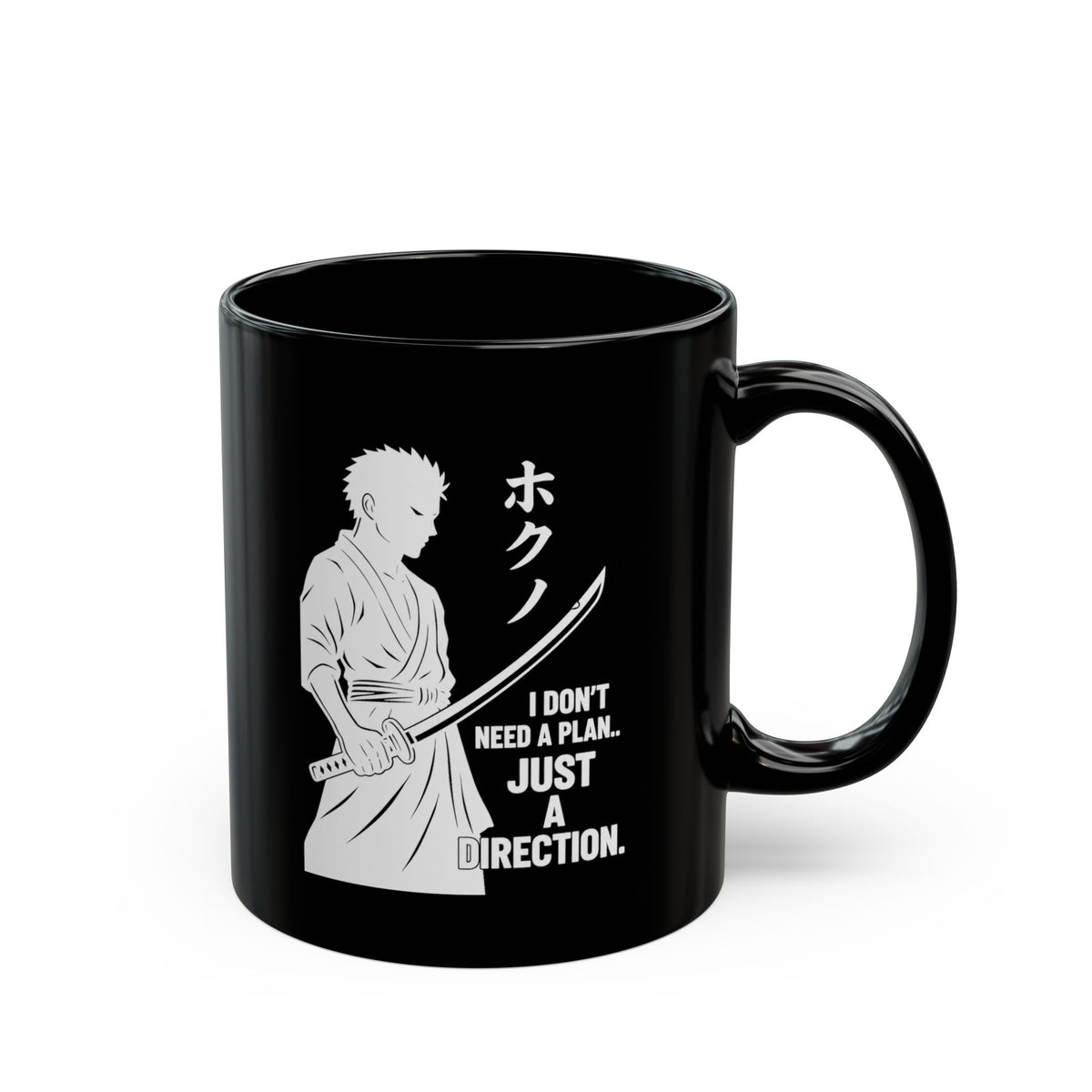 Zoro • Direction Black Mug — vue 3
