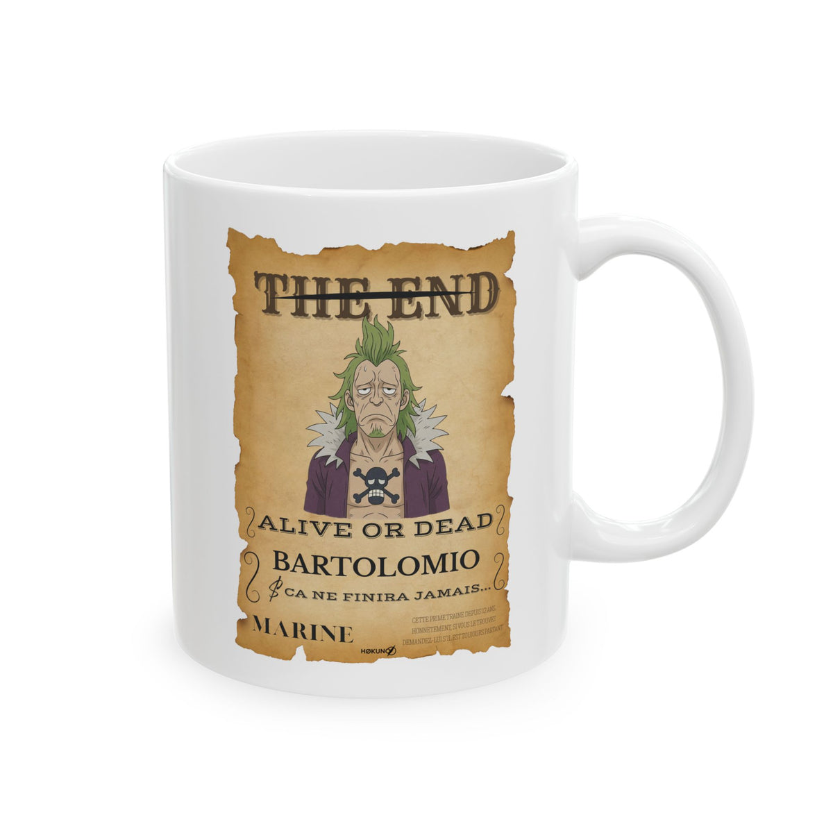 Bartolomio • Wanted Poster Mug — vue 5