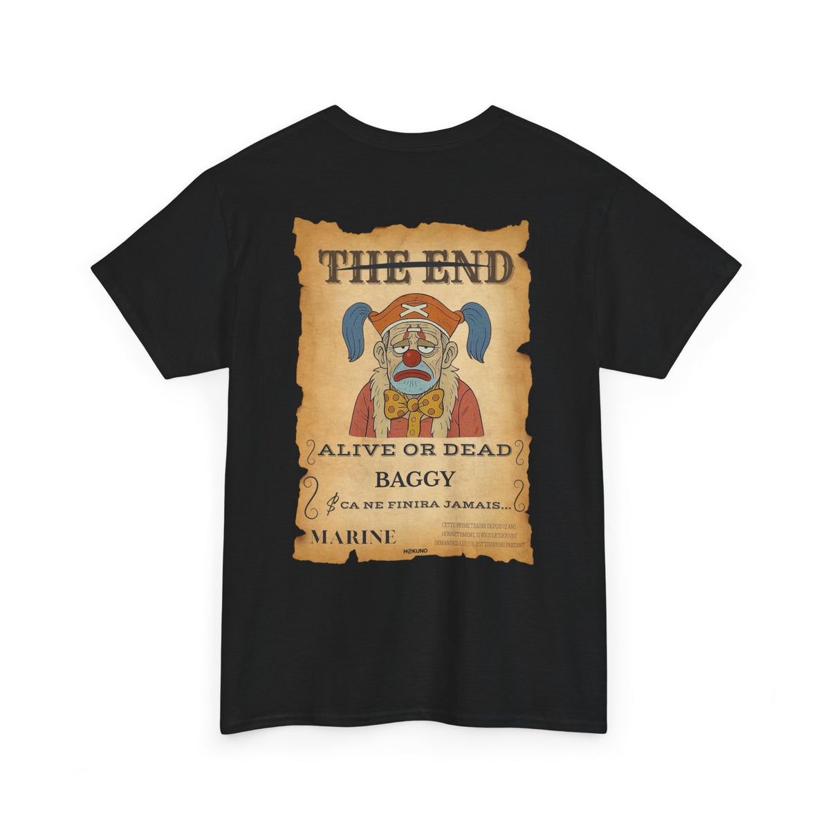 Baggy • Wanted Poster Black Tee — vue 2