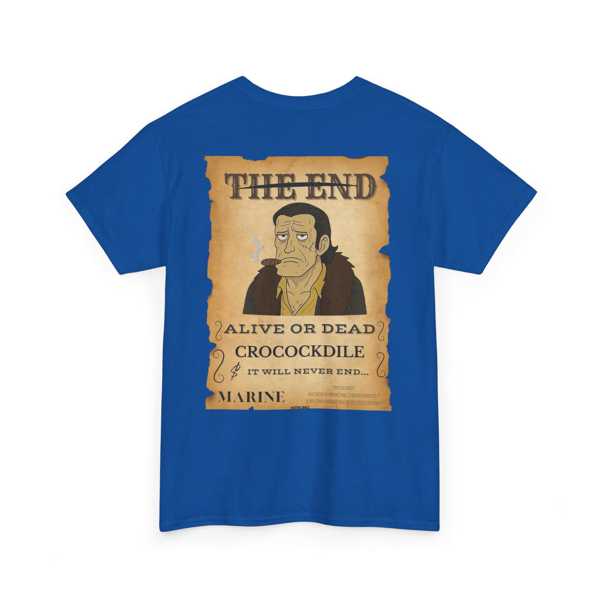 Crocockdile • Wanted Poster Tee — vue 10