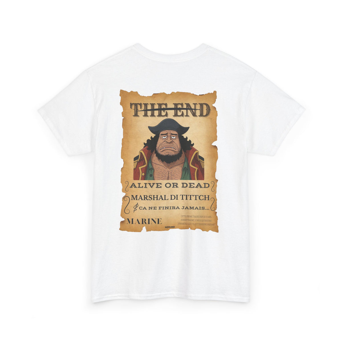 Marshal Di Tittch • Wanted Poster Tee — vue 6
