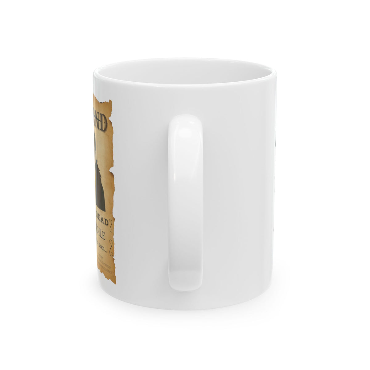 Crocockdile • Wanted Poster Mug — vue 3