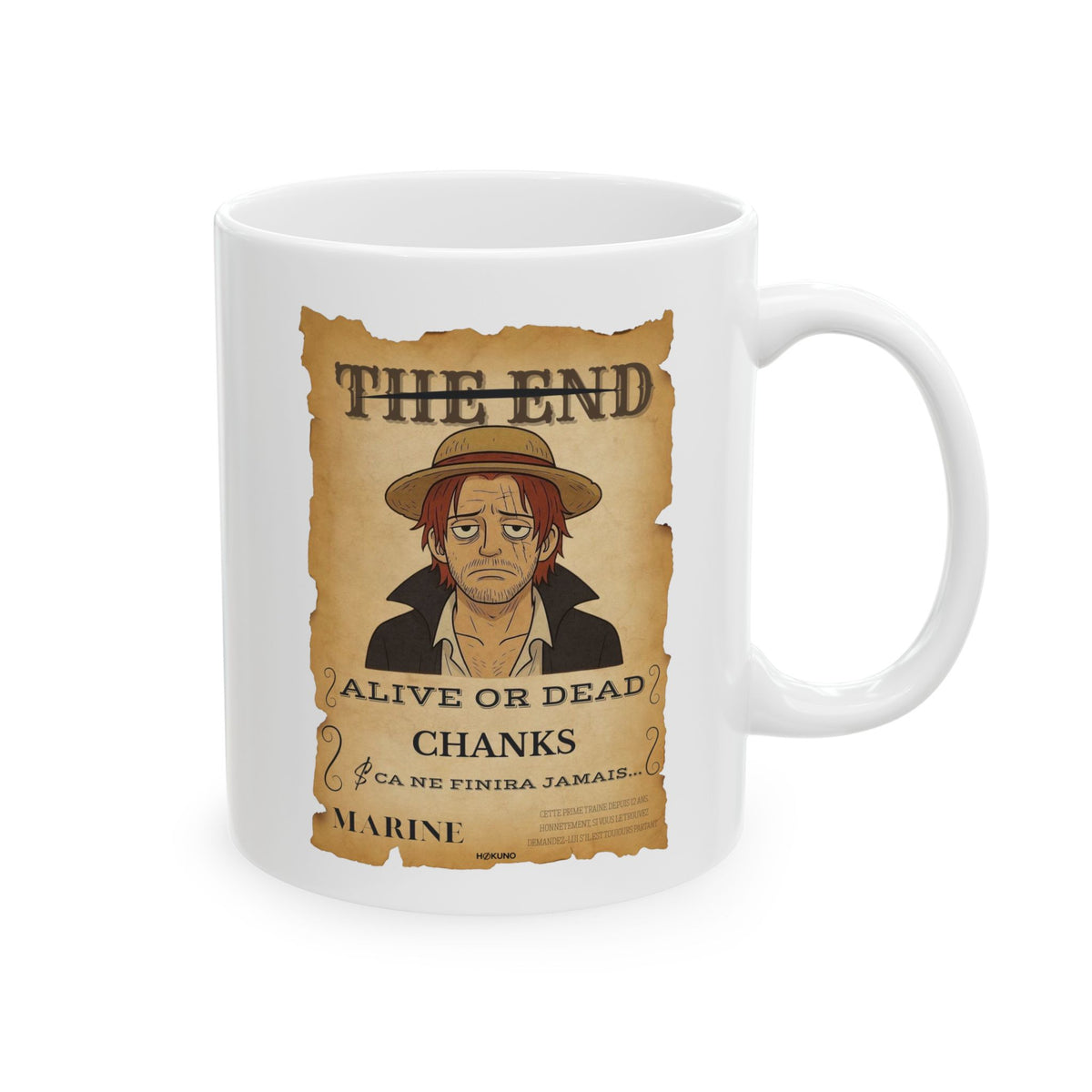 Chanks • Wanted Poster Mug — vue 5