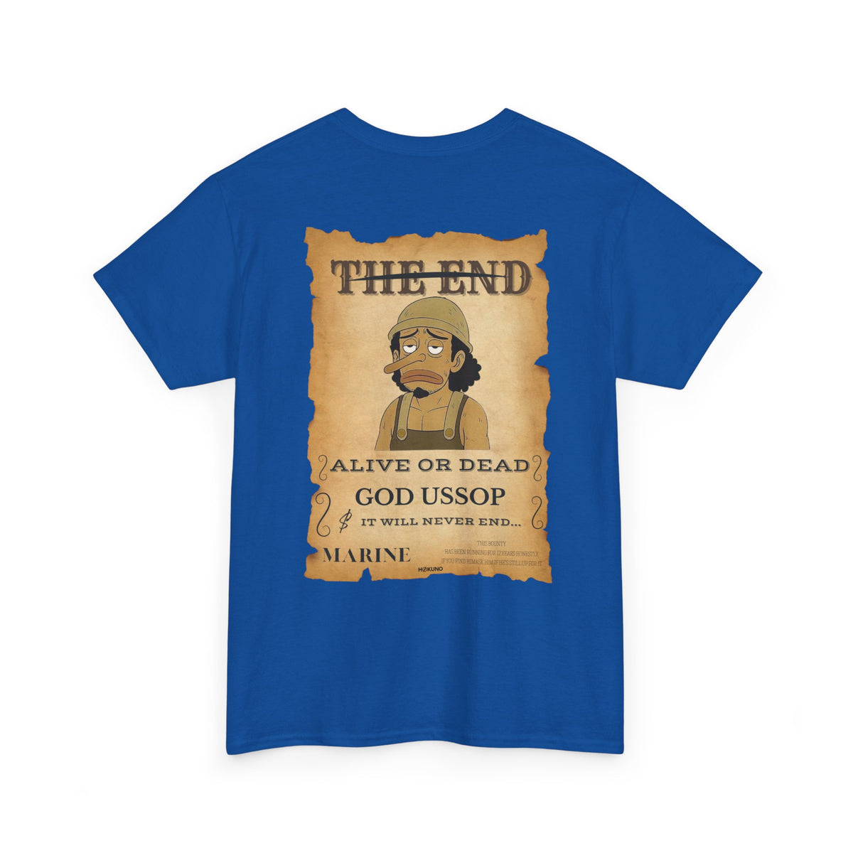 God Ussop • Wanted Poster Tee — vue 11