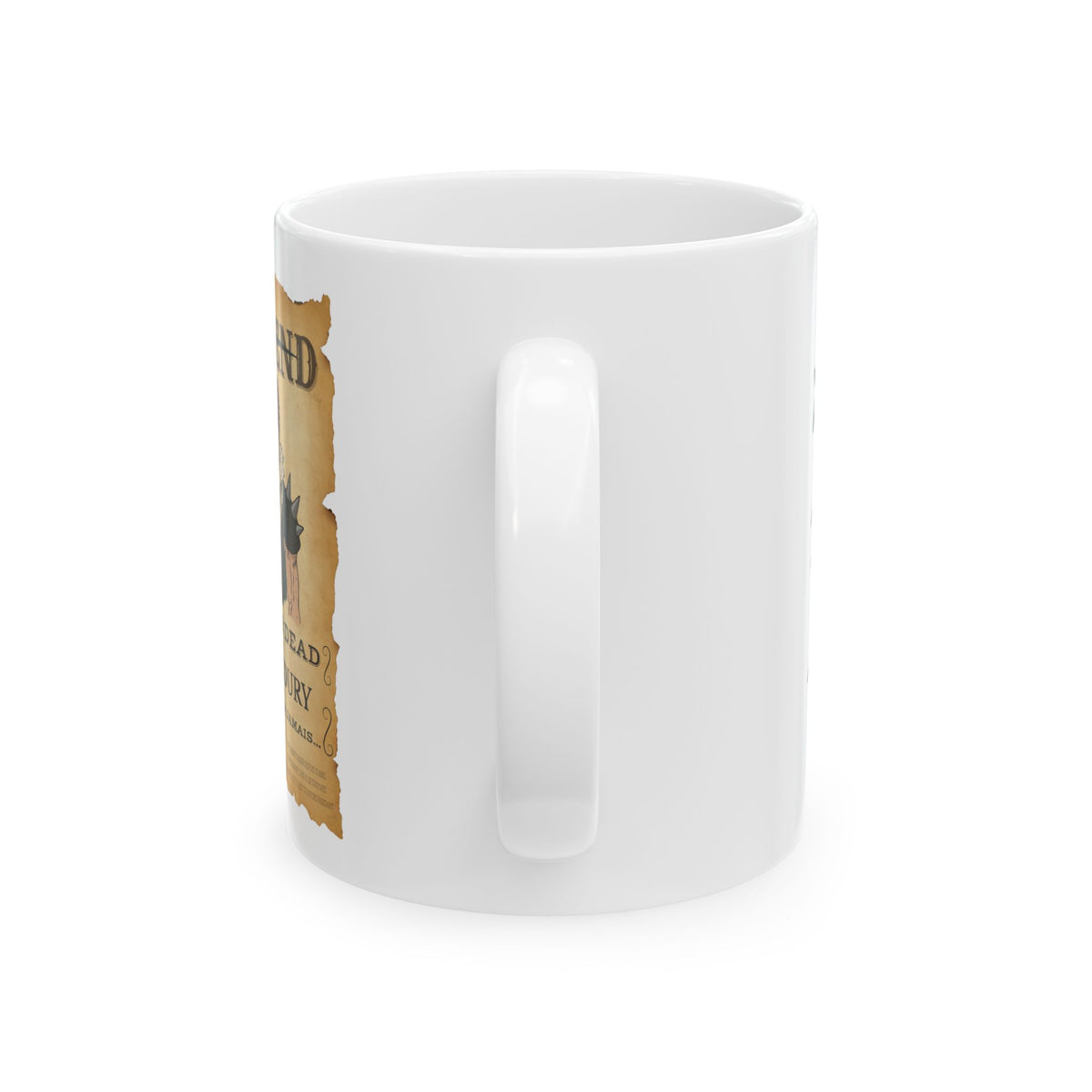 Kaktakoury • Wanted Poster Mug — vue 3