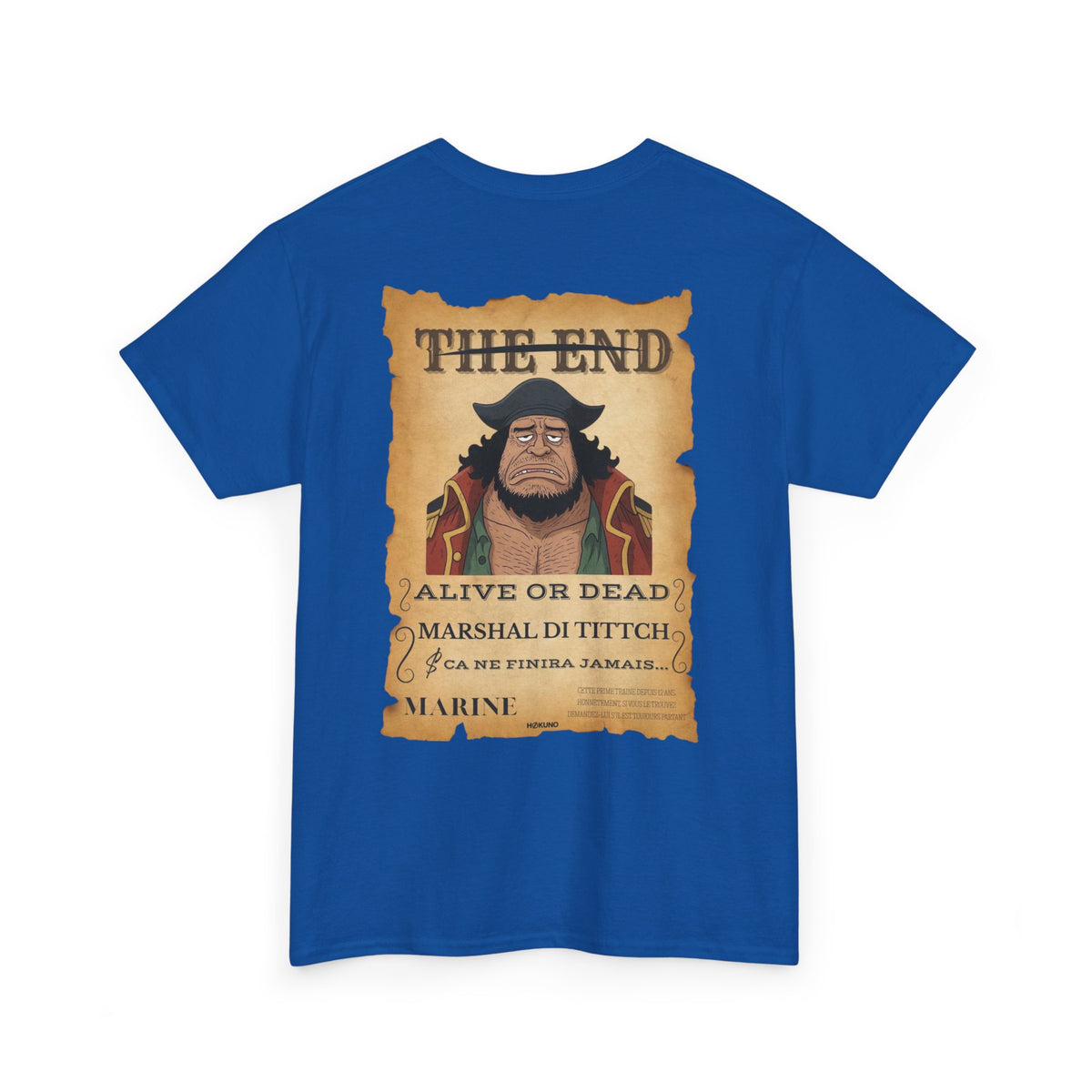 Marshal Di Tittch • Wanted Poster Tee — vue 12