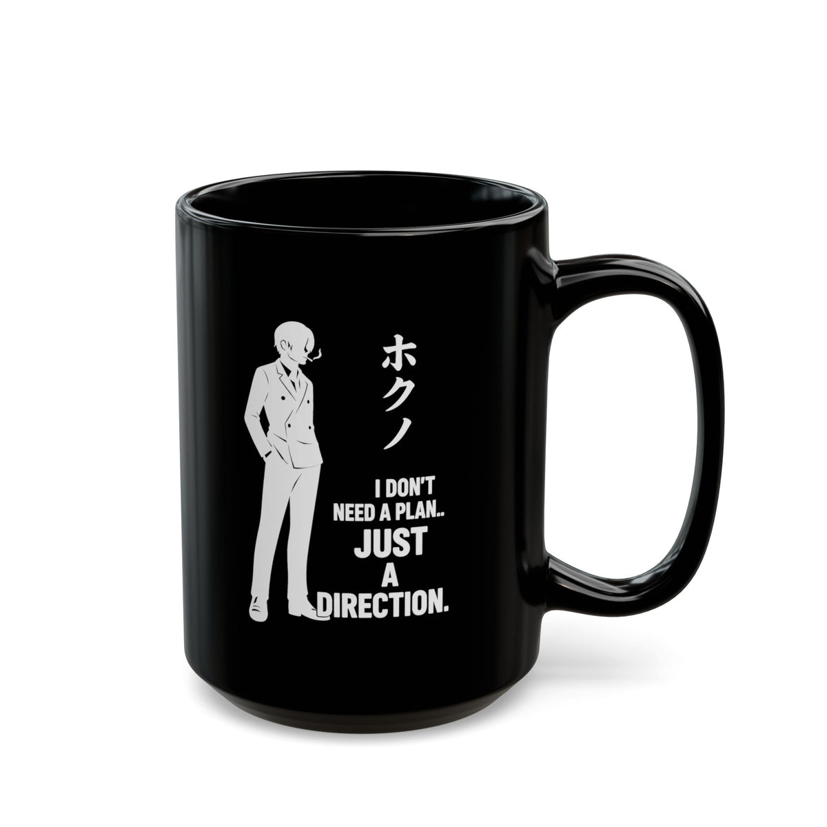 Sanji • Direction Black Mug — vue 6