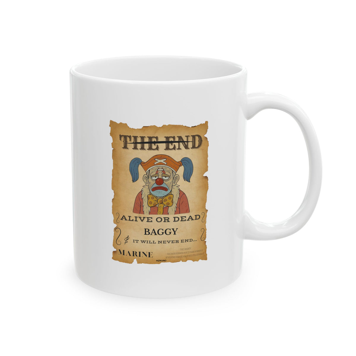 Baggy • Wanted Poster Mug — vue 5