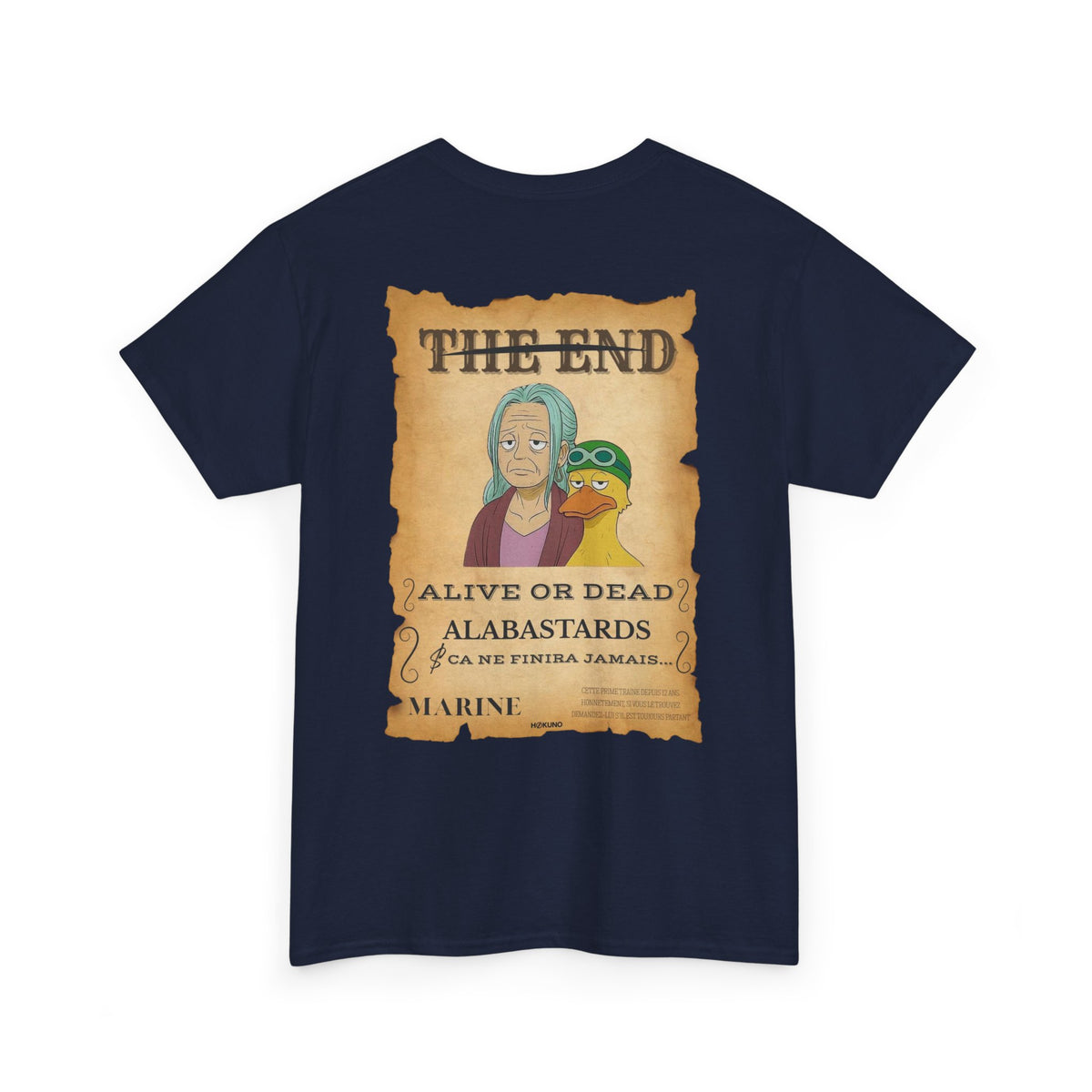 Alabastards • Wanted Poster Black Tee — vue 5