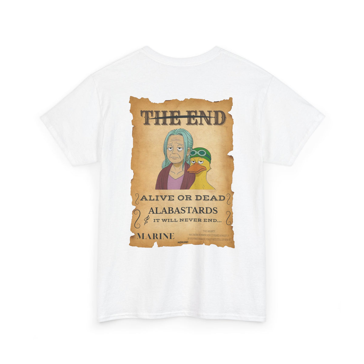Alabastards • Wanted Poster Tee — vue 1