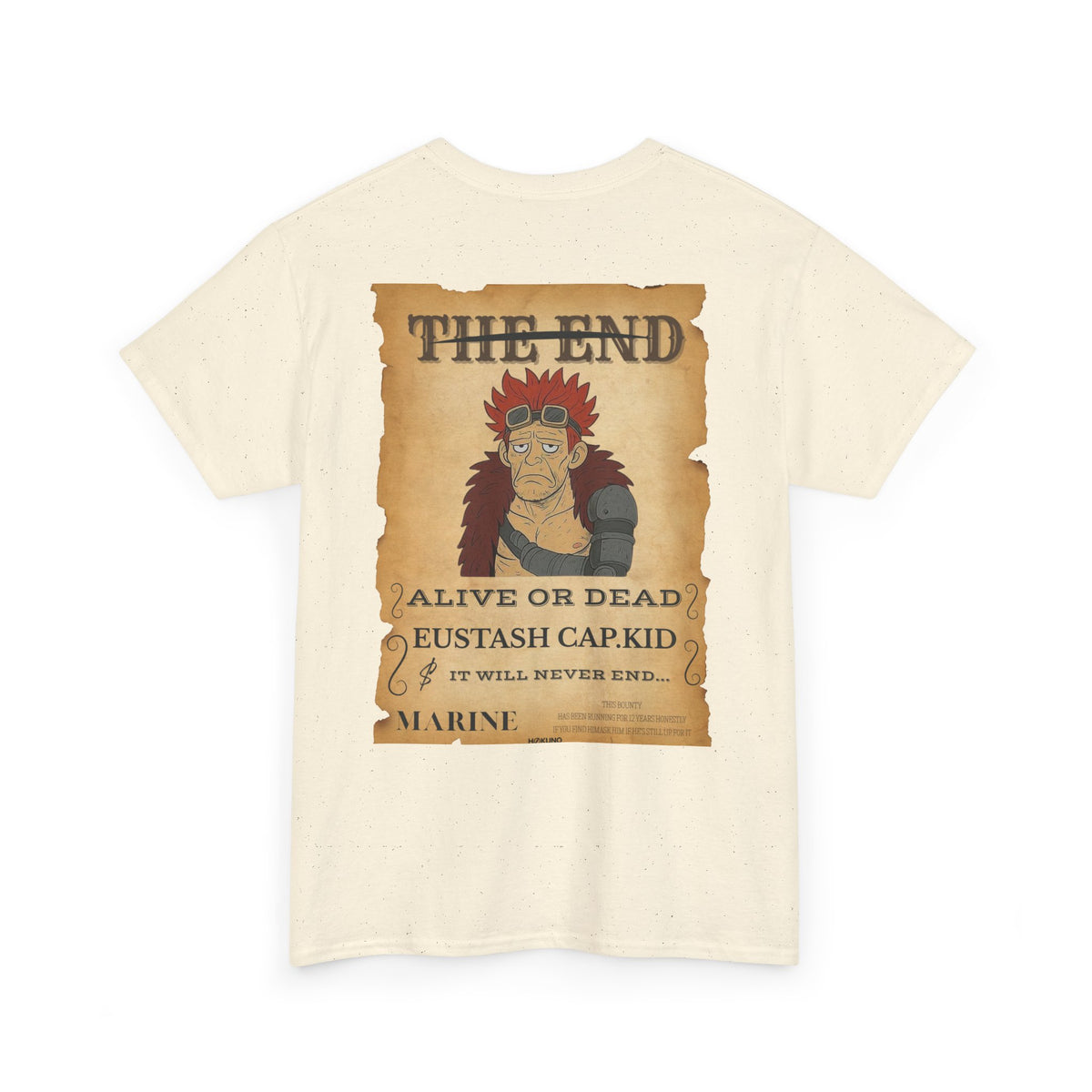 Eustash Cap.kid • Wanted Poster Tee — vue 5