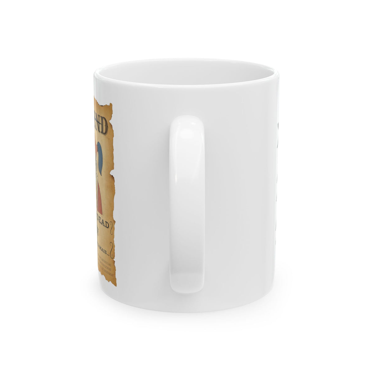 Baggy • Wanted Poster Mug — vue 3