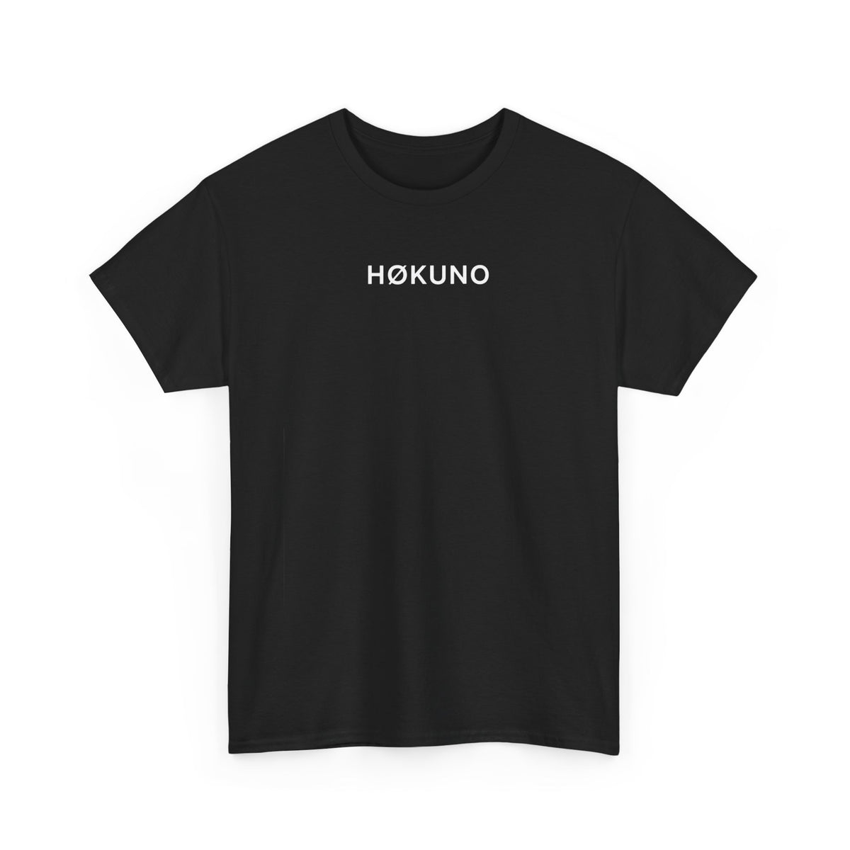 Hokuno Target Design Black Tee — vue 1