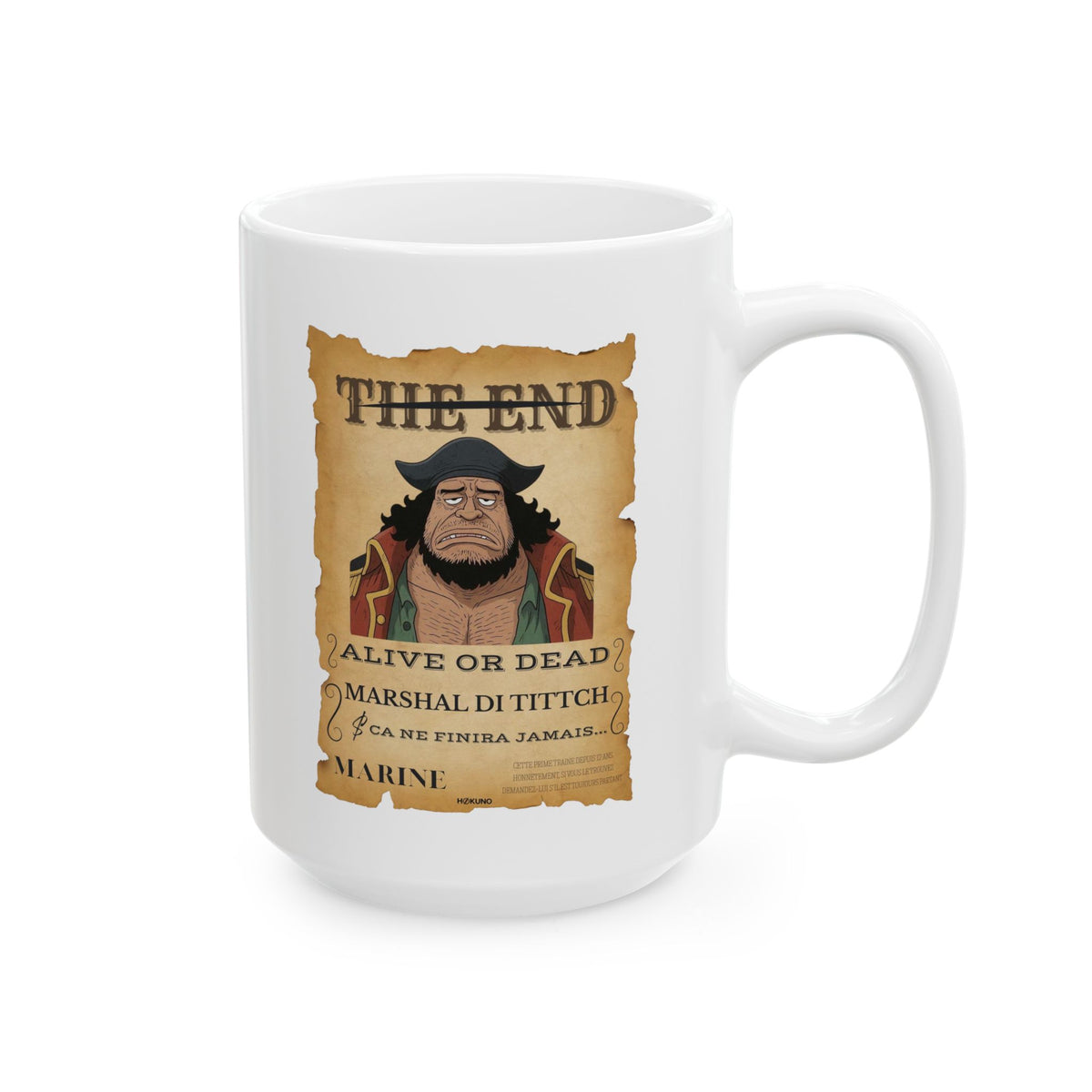 Tittch • Wanted Poster Mug — vue 8