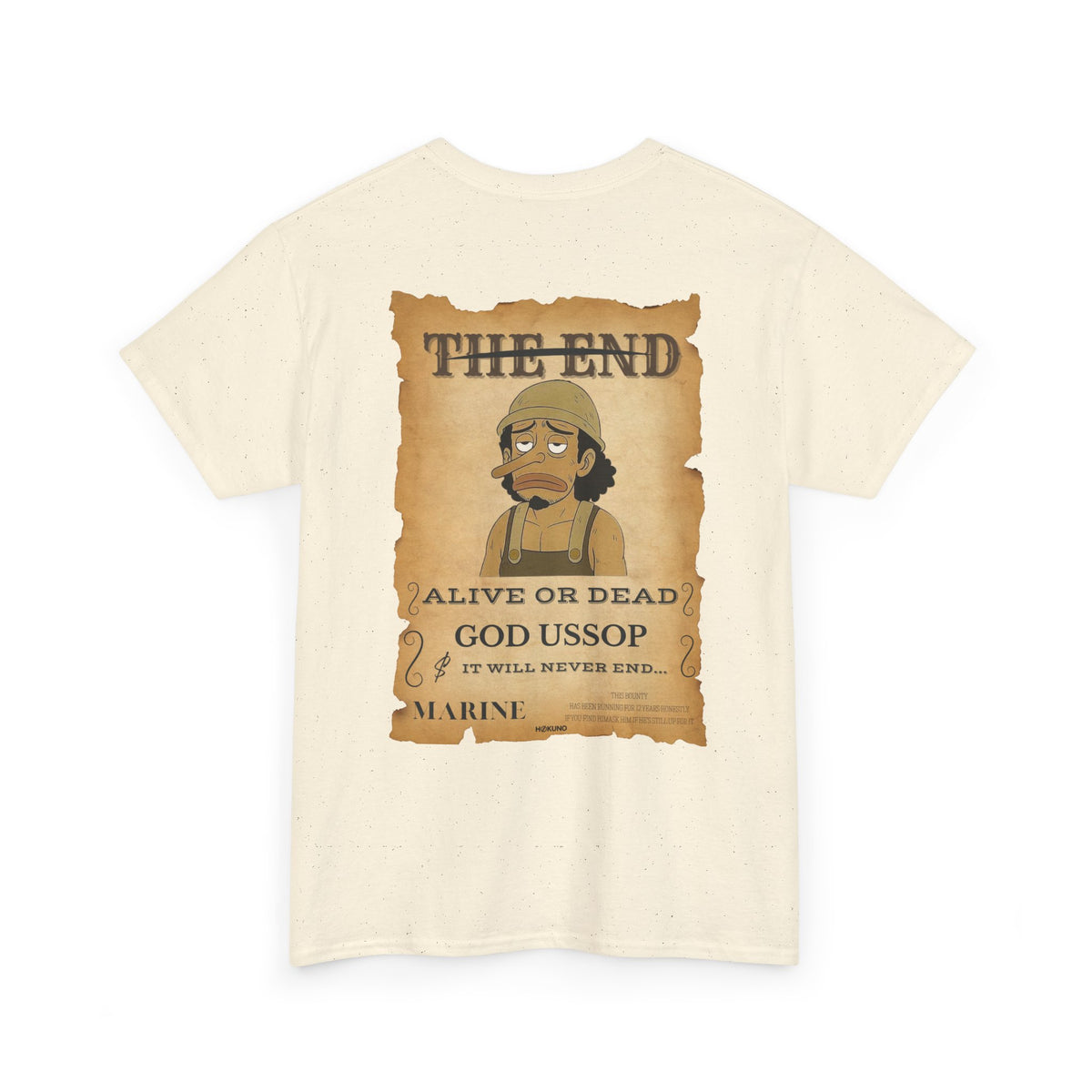God Ussop • Wanted Poster Tee — vue 5