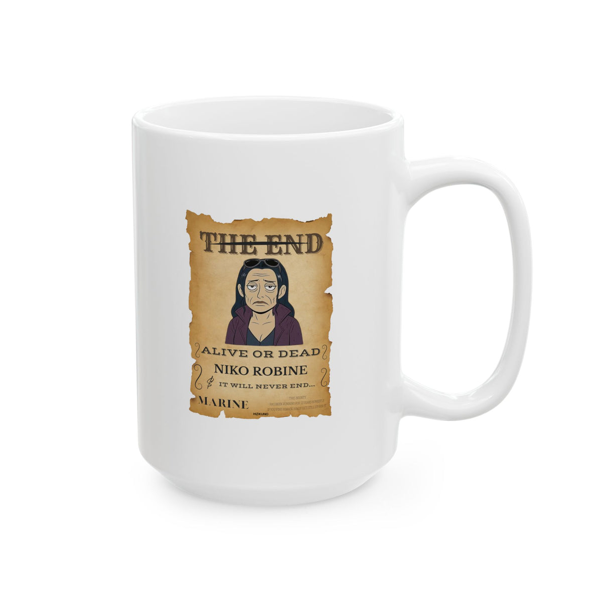 Niko Robine • Wanted Poster Mug — vue 8