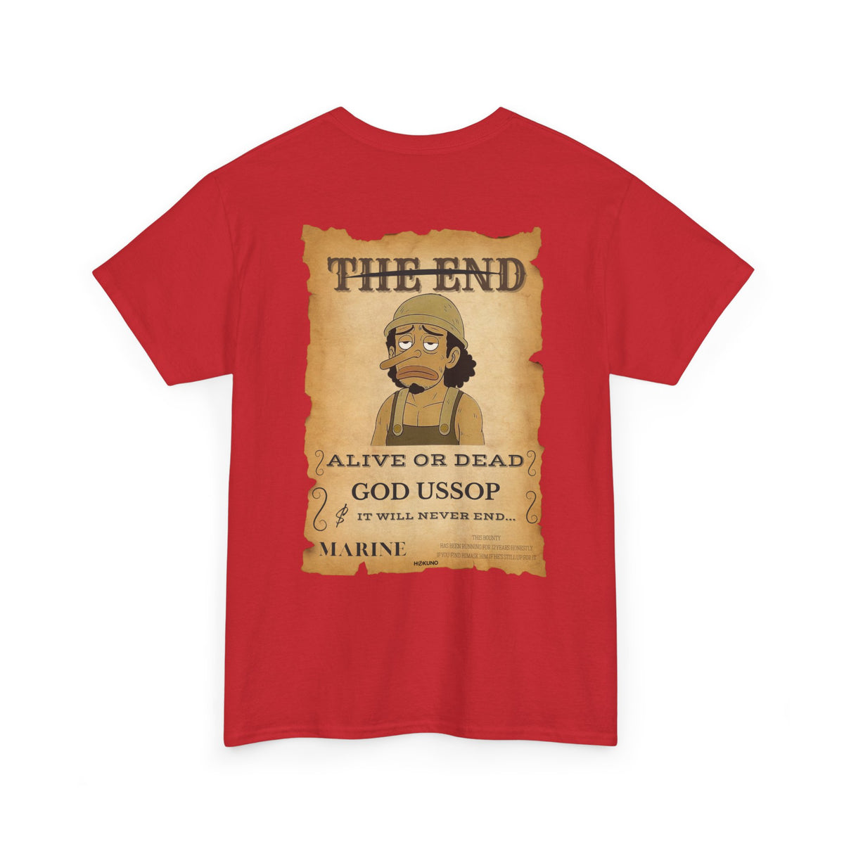 God Ussop • Wanted Poster Tee — vue 14