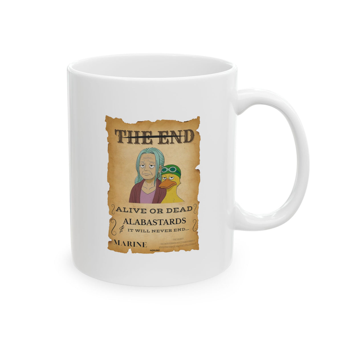 Alabastards • Wanted Poster Mug — vue 5