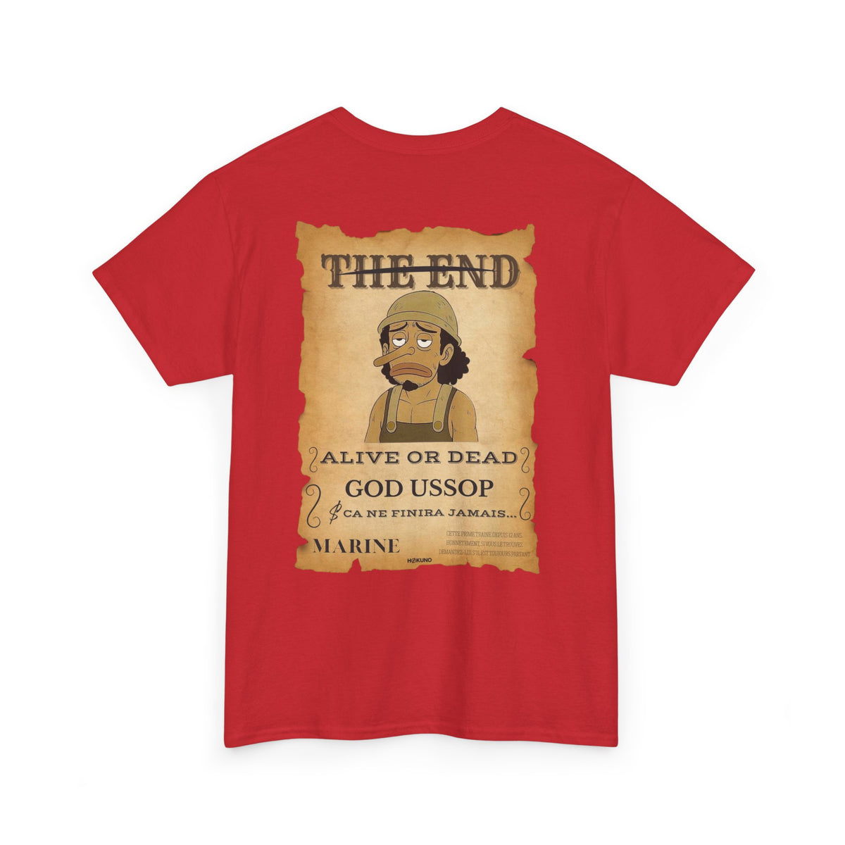 God Ussop • Wanted Poster Tee — vue 5