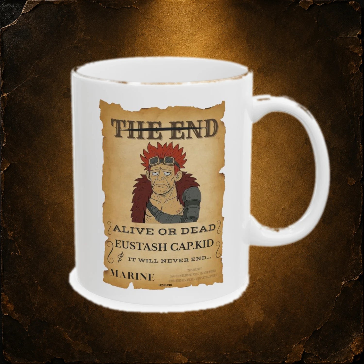 Eustash Cap.kid • Wanted Poster Mug