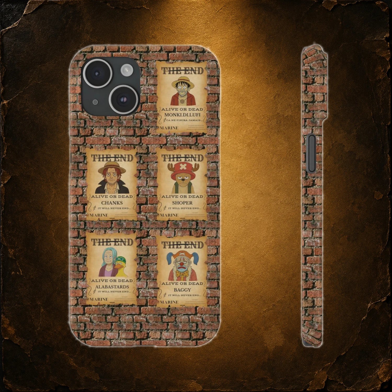 Coque Wanted The End Brique Saga 1