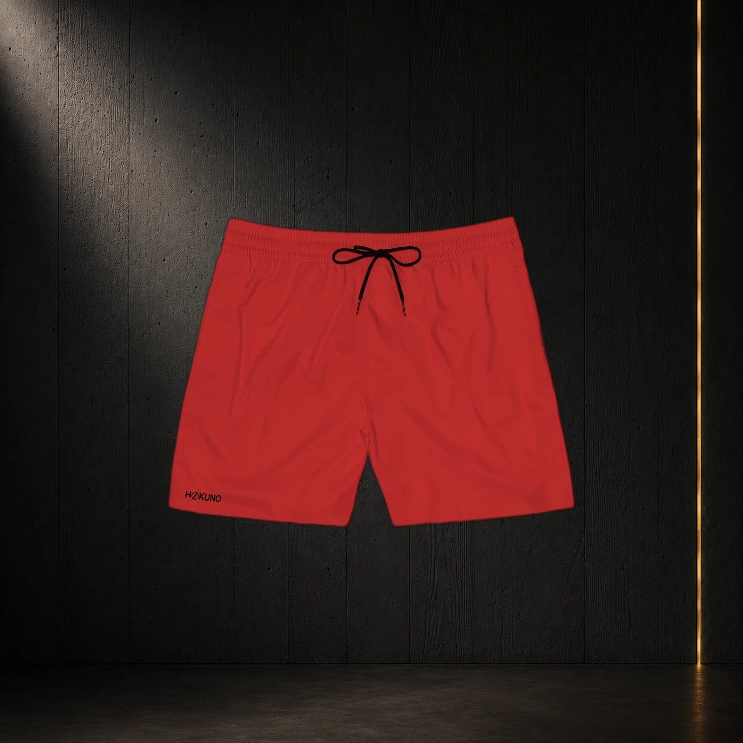 Hokuno Design Swim Shorts Red