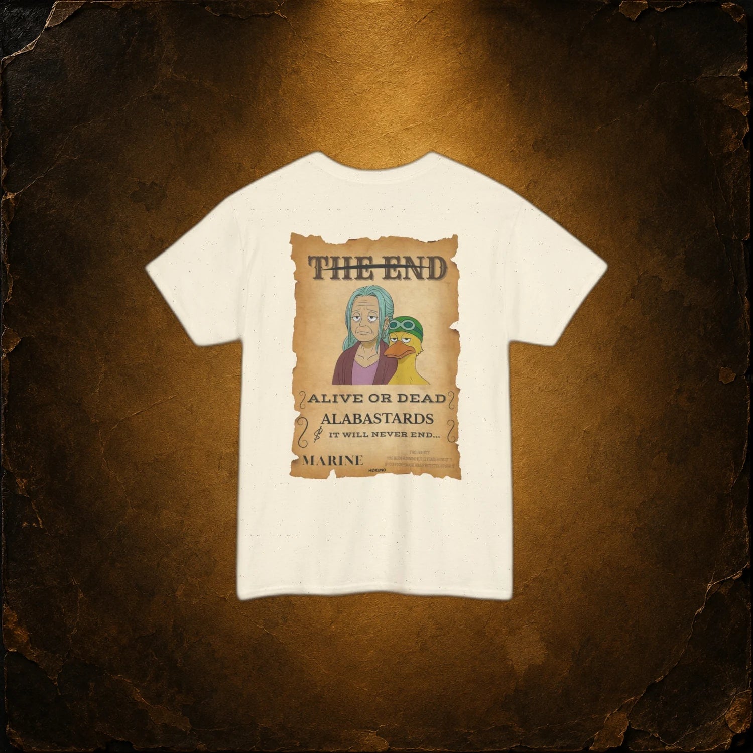 Alabastards • Wanted Poster Tee