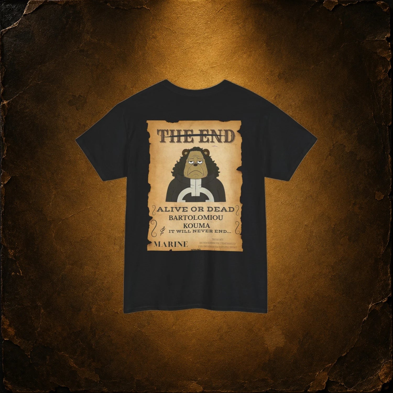 Bartolomiou Kouma • Wanted Poster Black Tee