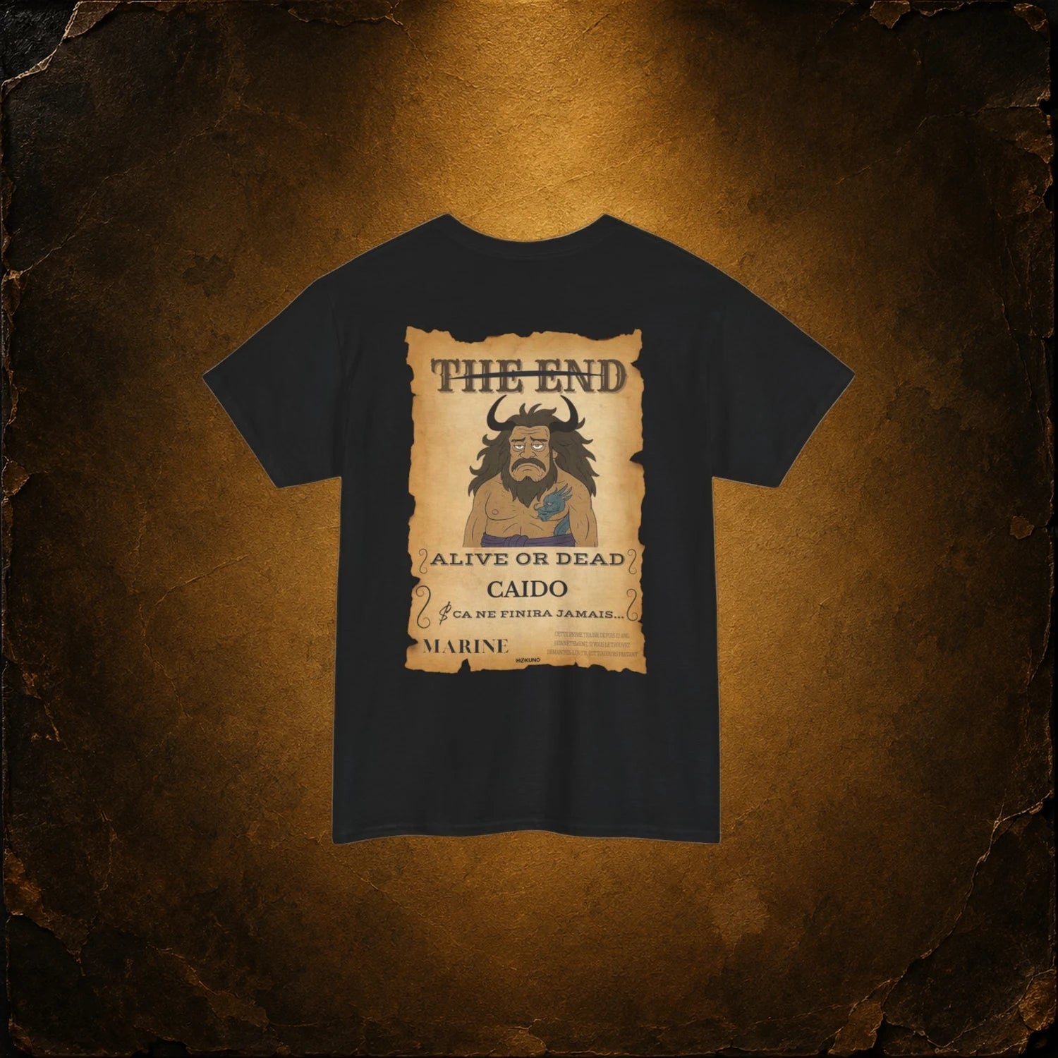 Caido • Wanted Poster Black Tee