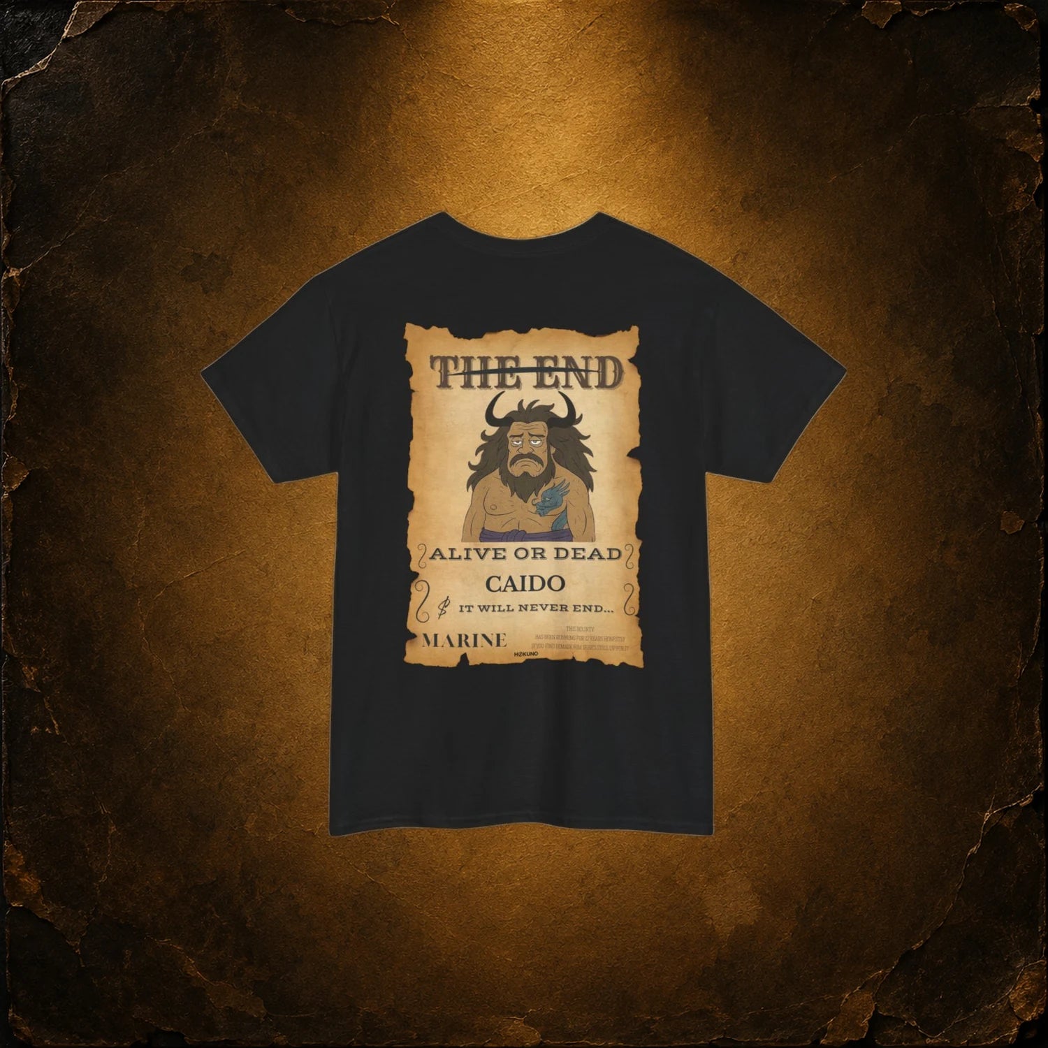 Caido • Wanted Poster Black Tee