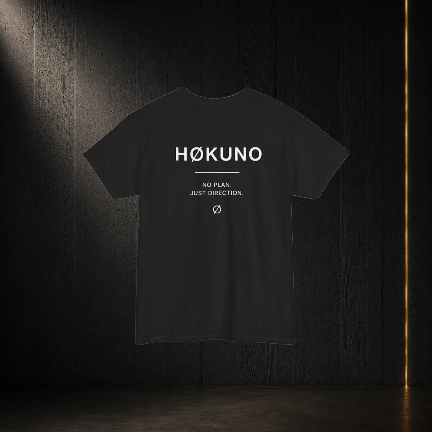 Hokuno Design Black Tee