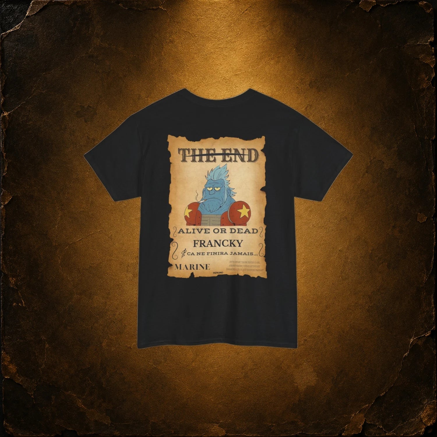 Francky • Wanted Poster Black Tee