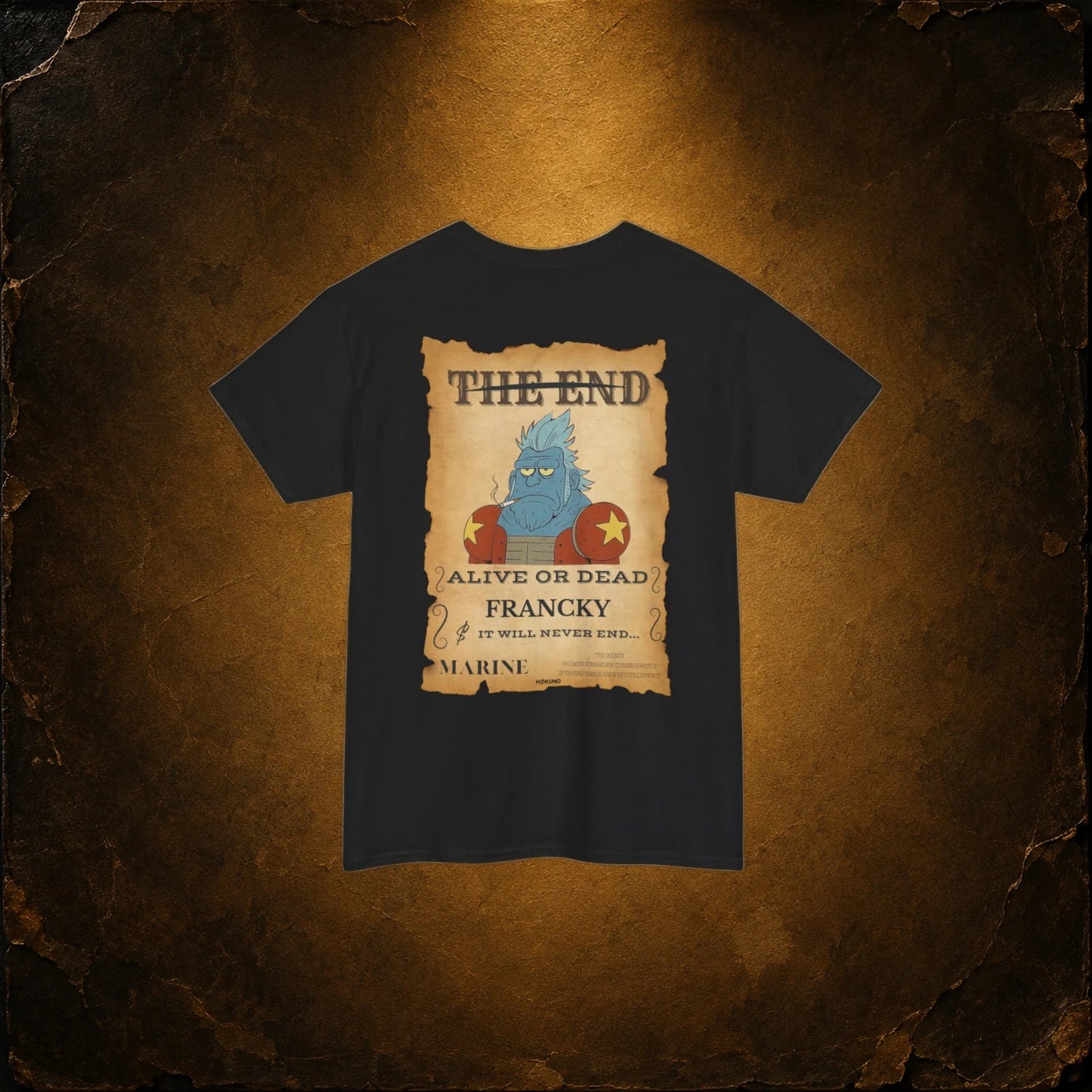 Francky • Wanted Poster Black Tee