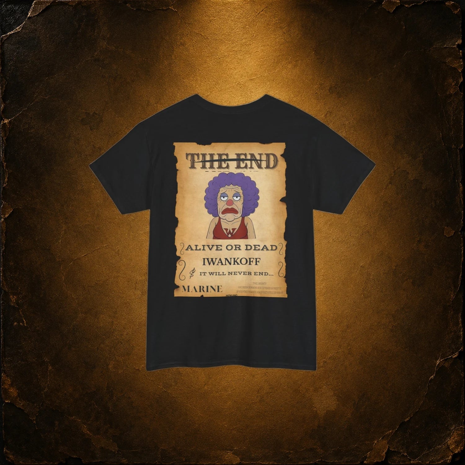 Iwankoff • Wanted Poster Black Tee