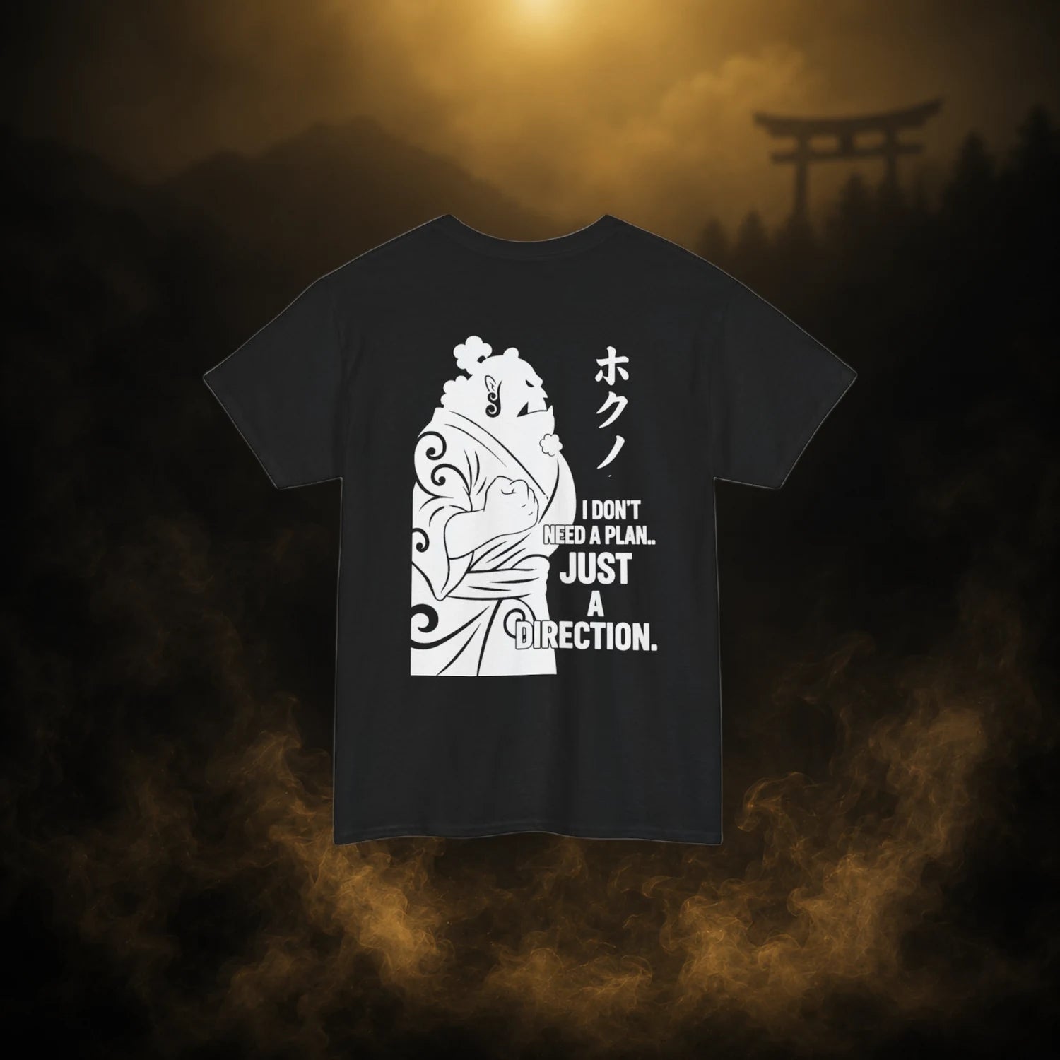 Jinbe • Direction Black Tee